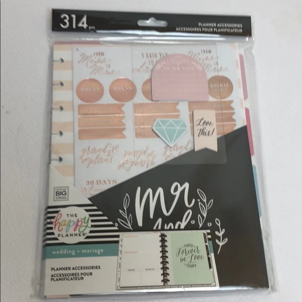 The Happy Planner / Wedding Planner Accessories